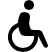 Rollstuhlfahrericon
